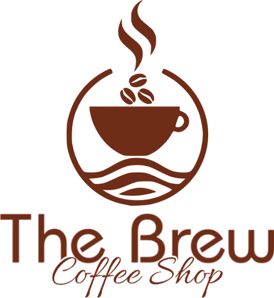 The Brew Coffee Shop Logo